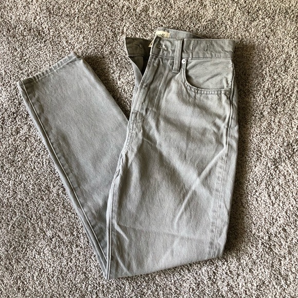 Madewell Denim - Madewell The Perfect Vintage Jean Light Grey